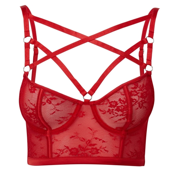 Killstar Intimates & Sleepwear Killstar Deadly Attraction Bra Blood